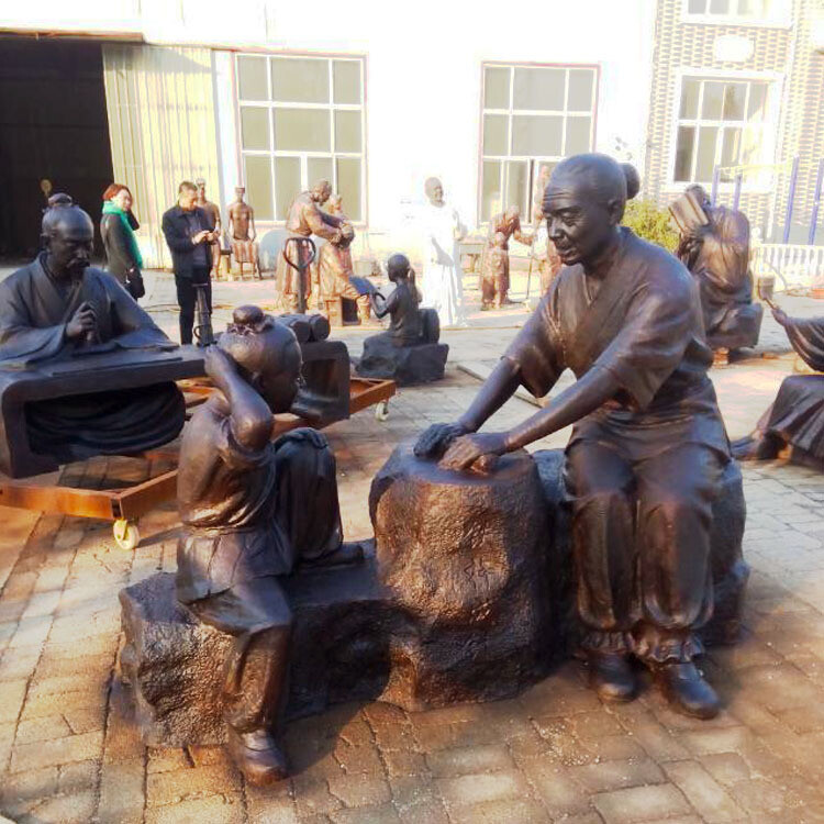 鑄銅雕塑廠家報價_鑄銅雕塑報價單_大型鑄銅雕塑報價