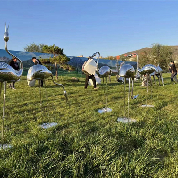 不銹鋼動物雕塑定制_動物抽象雕塑不銹鋼雕塑_雕像不銹鋼雕塑