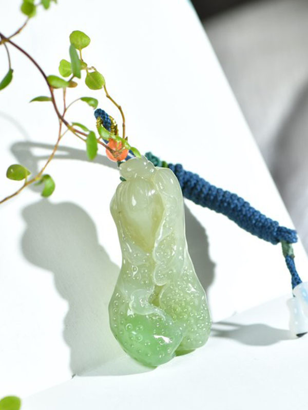 玉雕大師滿富_和田玉滿沁_(dá)和田玉滿雕